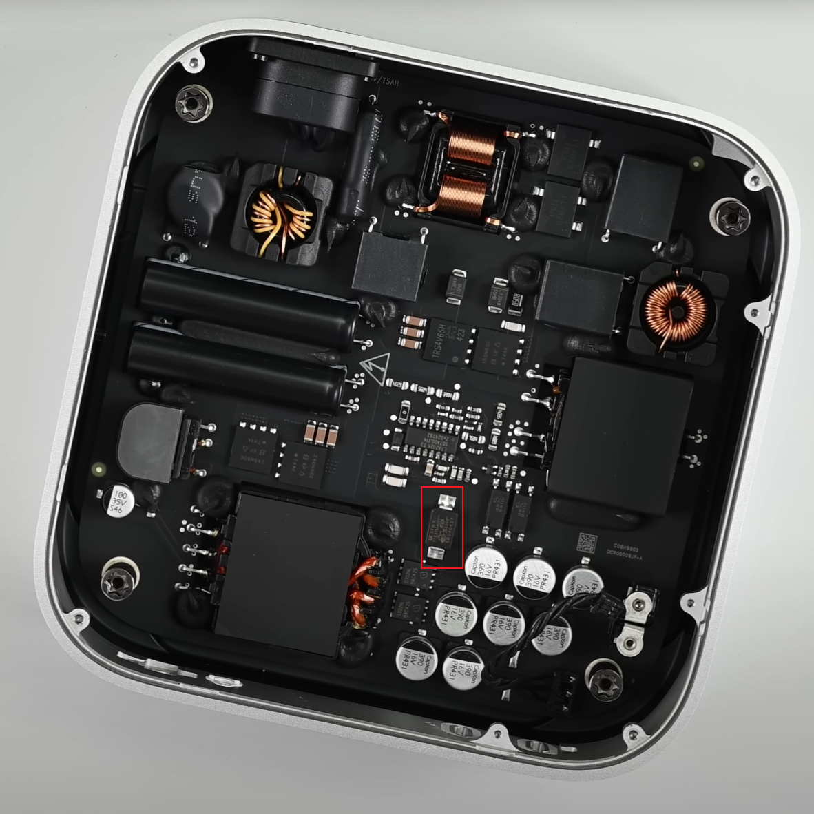 苹果Mac mini电源采用贴片Y电容,供应商曝光! - 充电头网- 我们 苹果Mac mini电源采用贴片Y电容,供应商曝光! - 充电头网- 我们